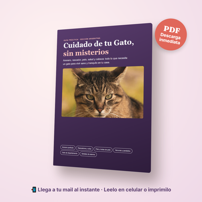 Ebook Cuidado de tu Gato: Arenero, Salud y Bienestar (PDF)