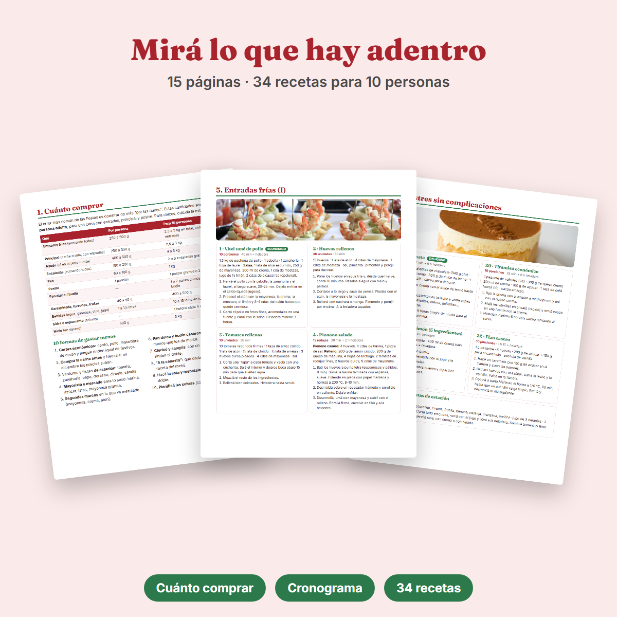 Ebook Fiestas Ricas y Económicas