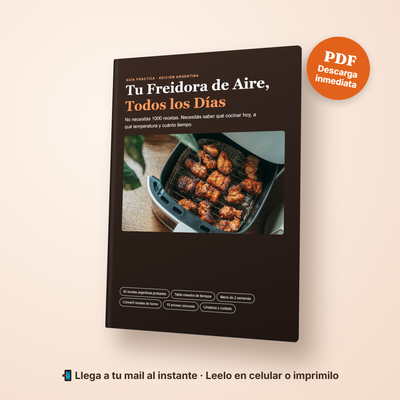 Ebook Tu Freidora de Aire, Todos los Días: Recetas y Tabla de Tiempos (PDF)