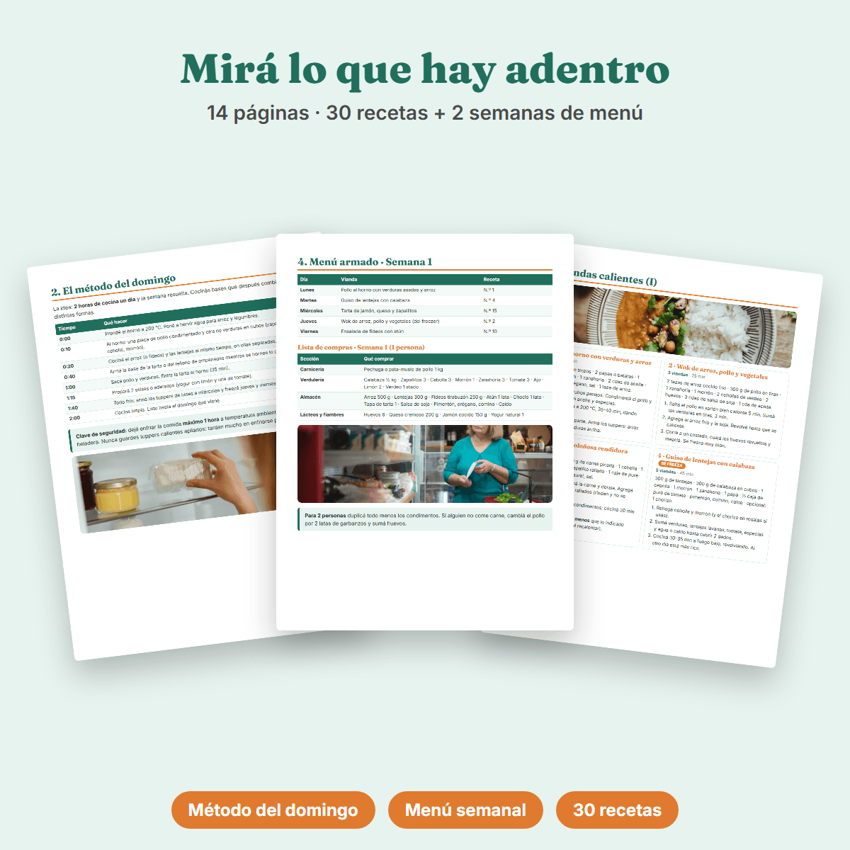 Ebook Viandas para el Trabajo
