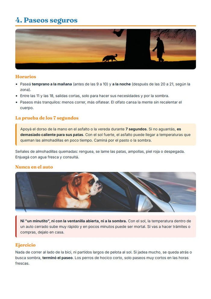 Paseos seguros