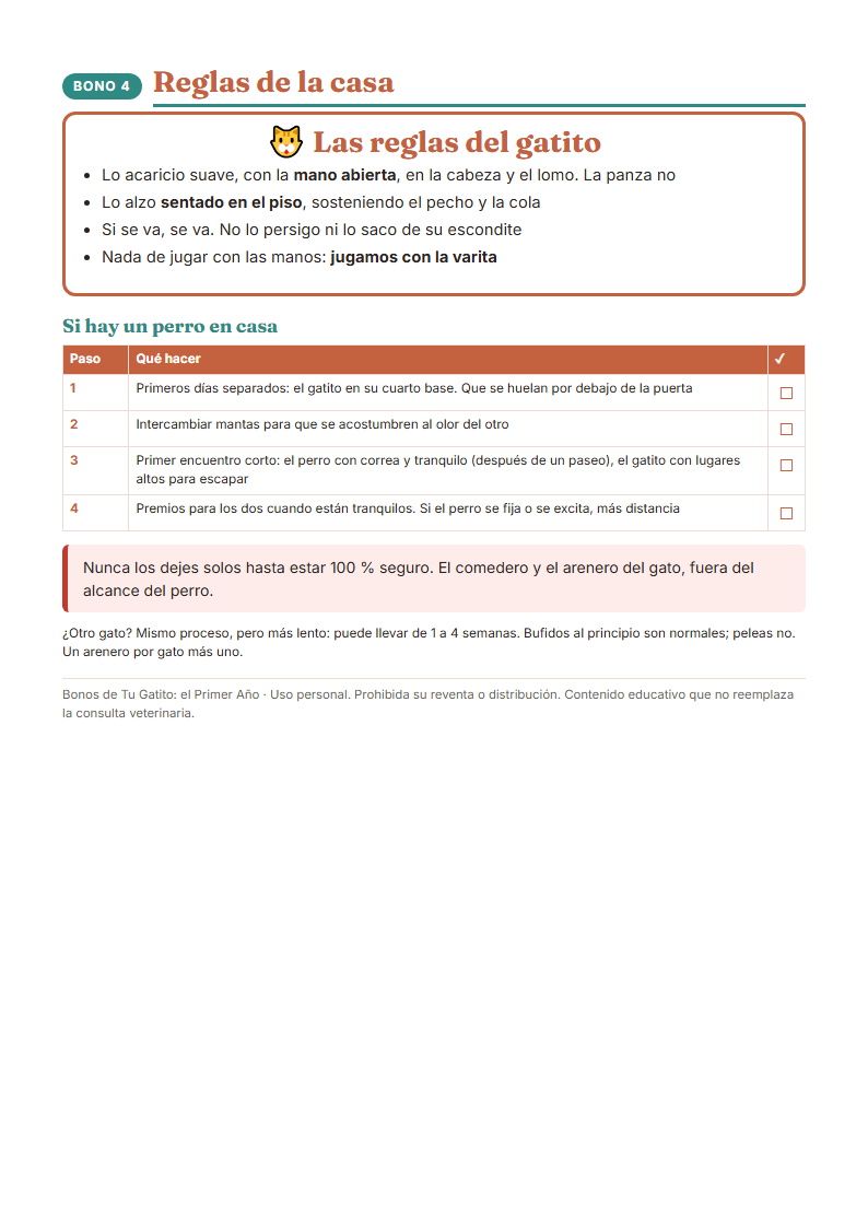 Reglas de la casa