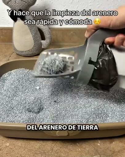 Recogé los grumos